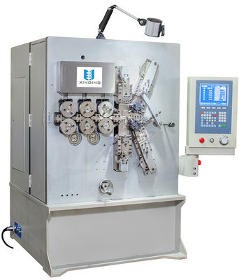 サーボ動きシステムが付いている 3.00 - 8.00mm CNC のばねの巻く機械