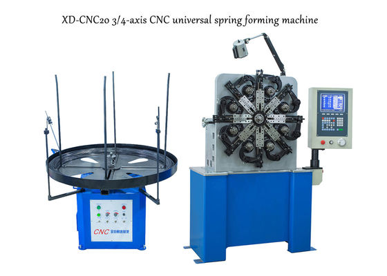 0.3mmから2.3mmワイヤー直径の範囲が付いているXD-CNC20 3軸線のねじりばね機械