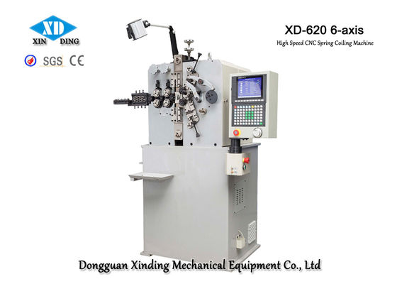 作成のためのXD-620 6軸線の高速ばねの巻く機械は効率的にはねます