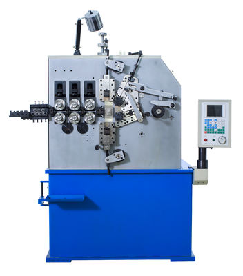 高く有効な CNC のばねのコイラー機械ワイヤー供給の軸線およびカム軸線