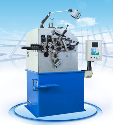 ワイヤー供給の軸線およびカム軸線から成っている 50 の mm CNC ワイヤーばねの巻く機械