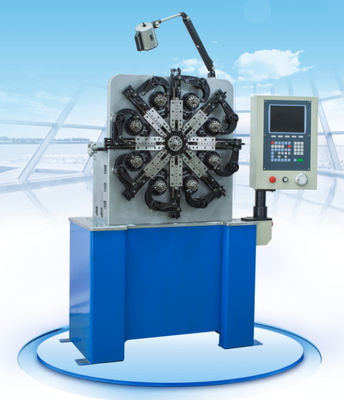 3 つ- 4 つの軸線の普遍的なねじり CNC のばねのコイラー 100pcs/分 3P 2.7 KW