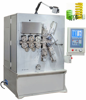 CNC のばねのコイラーのサーボ ドライブ管理された高性能を塗る縦の灰色白
