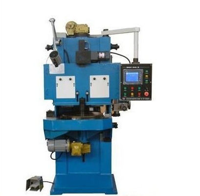三菱 CNC システムが付いている 2 つの頭部のばね端の粉砕機