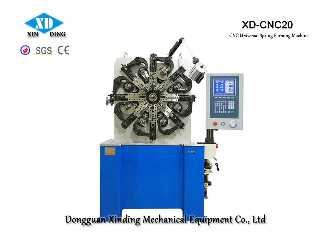 0.3mmから2.3mmワイヤー直径の範囲が付いているXD-CNC20 3軸線のねじりばね機械
