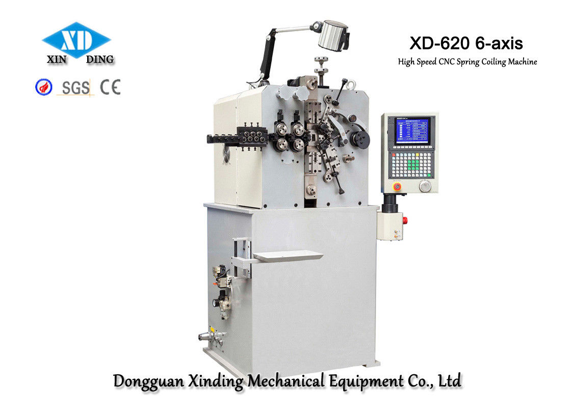 作成のためのXD-620 6軸線の高速ばねの巻く機械は効率的にはねます