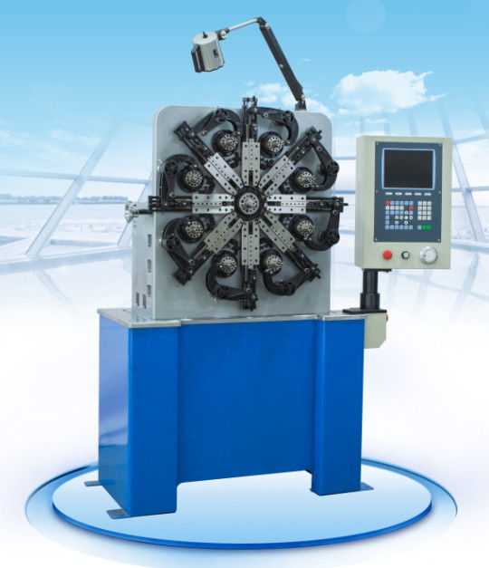 3 つ- 4 つの軸線の普遍的なねじり CNC のばねのコイラー 100pcs/分 3P 2.7 KW
