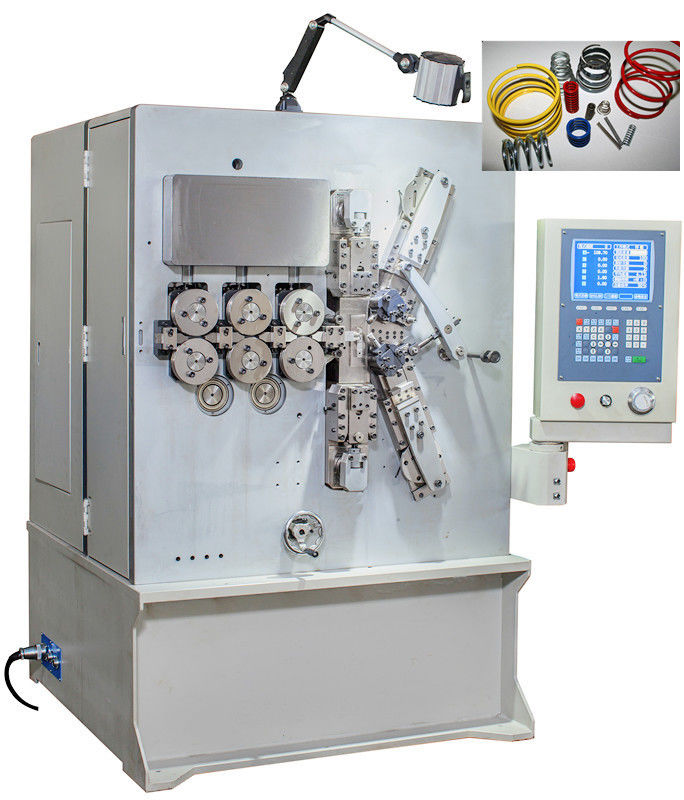 2.00 - 6.00mm サーボ動きシステムが付いている 5 つの軸線 CNC のコイルばね機械
